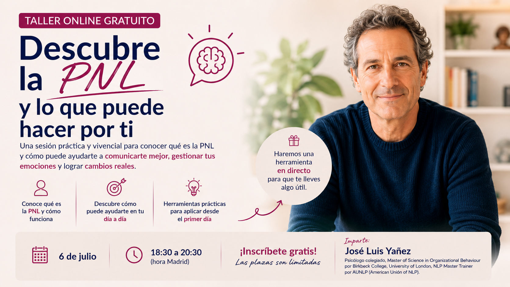 Descubre la PNL - 06 de Julio de 2026